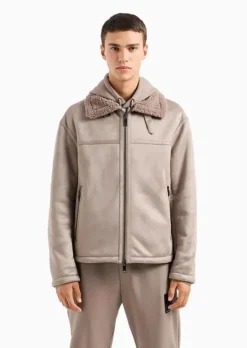 Armani Exchange Jacket Beige 6DZB03 New