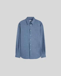 Aspesi Overhemd CAMICIA COMMA Indigo A CE29 P578