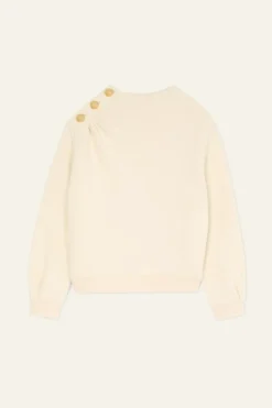 BA&SH B&SH Sweatshirt Ecru 1E25ROBB Online