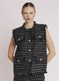 Berenice Gilet Zwart 19VADOR10UDE Best