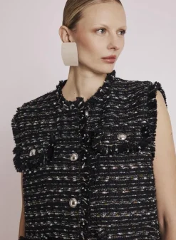 Berenice Gilet Zwart 19VADOR10UDE Best