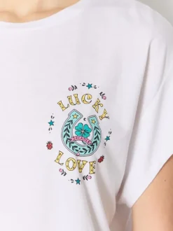 Berenice T-shirt Wit Teluck Hot