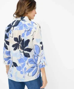 Brax Blouse 417648_94120200 Blauw Sale