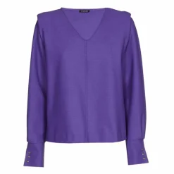 Caroline Biss Blouse 4693 Paars Outlet