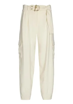 Caroline Biss Broek 1537 Beige New