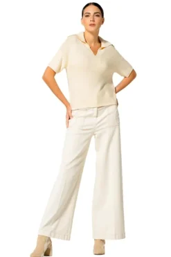 Caroline Biss Broek 1534 Beige Best
