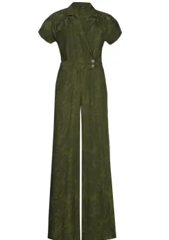 Caroline Biss Jumpsuit Groen 1541 Clearance