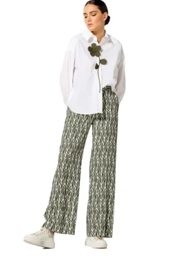 Caroline Biss Pantalon Groen 1557 New