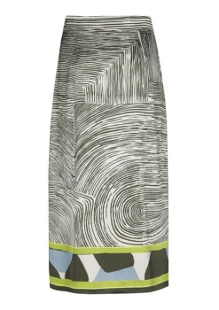 Caroline Biss Rok Groen 1754