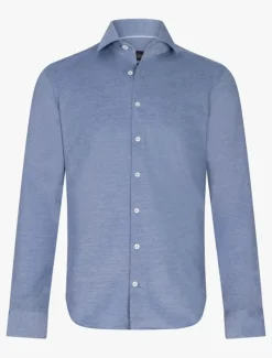 Cavallaro Napoli Overhemd 110241014 Blauw Online