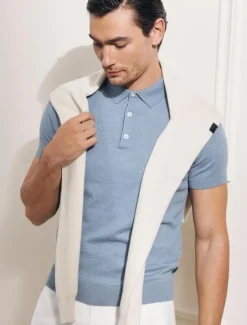 Cavallaro Napoli Polo 116251016 Blauw Sale