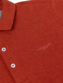 Cavallaro Napoli Polo 116251003 Oranje Clearance