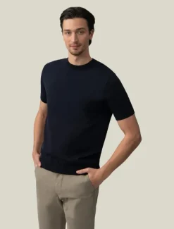Cavallaro Napoli T-Shirt 117251007 Blauw Clearance