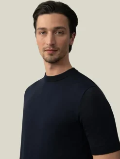 Cavallaro Napoli T-Shirt 117251007 Blauw Clearance