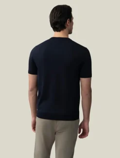 Cavallaro Napoli T-Shirt 117251007 Blauw Clearance