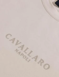 Cavallaro Napoli T-Shirt 117251000-18 Beige Hot
