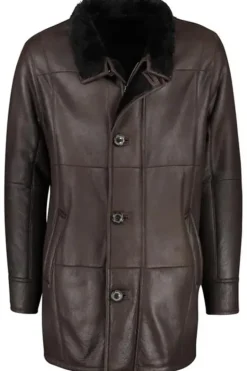 Christ Donkerbruine Lammy Coat Sale