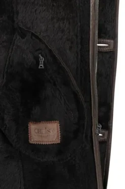 Christ Donkerbruine Lammy Coat Sale