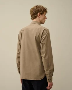 CP Company Shirtjacked Beige 17CMSH140A Clearance