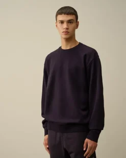 CP Company Sweater 17CMSS060B Paars Clearance