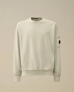CP Company Sweatshirt Mint 18CMSS098A Online