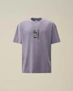 CP Company T-shirt Paars 18CMTS177A Hot