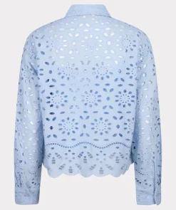 Esqualo Blouse SP25.28000 Blauw Online