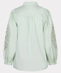 Esqualo Blouse SP24.14035 Groen Sale