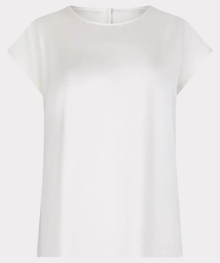 Esqualo Blouse SP25.10030 Wit Clearance