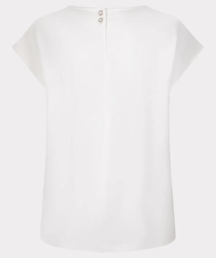 Esqualo Blouse SP25.10030 Wit Clearance
