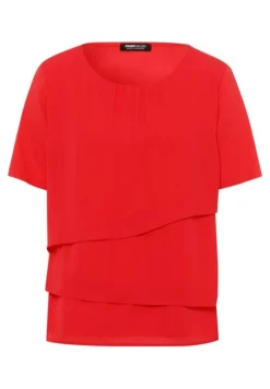 Frank Walder Blouse S52-602421000 Rood Hot