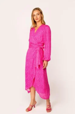Freebird Jurk Blossom Ss Wv-Vis-Wave-Lurex-24-2 New