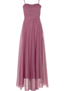 Freebird Jurk Delfine F-Jer-Mesh-Glitter-25-1 Roze Clearance