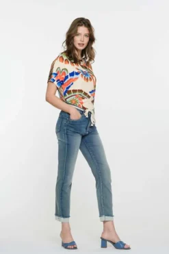 Geisha Jeans 51004-10 Blauw Sale