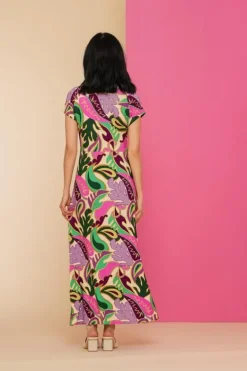 Geisha Jurk 47135-60 JANE Paars