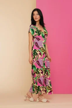 Geisha Jurk 47135-60 JANE Paars