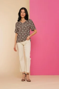 Geisha T-Shirt 42051-60 JAZZ Paars Sale