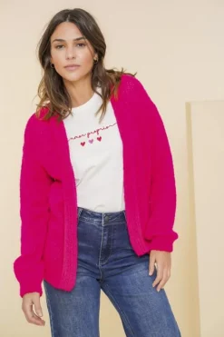 Geisha Vest 44870-70 Roze Hot