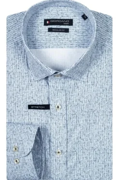 Giordano Overhemd 427009 Bruin Hot