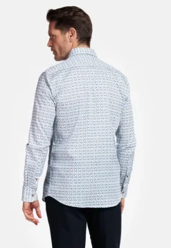 Giordano Overhemd 517022 Bruin Hot