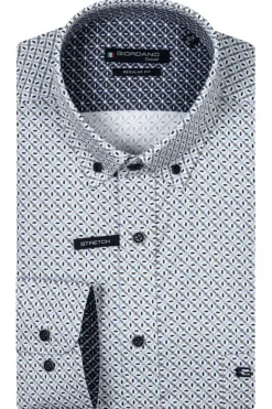 Giordano Overhemd 427012 Blauw New