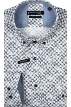 Giordano Overhemd 427011 Bruin Best