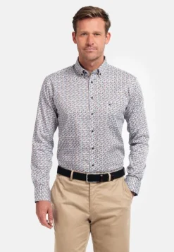 Giordano Overhemd 427015 Bruin Best