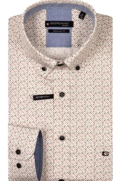 Giordano Overhemd 517026 Rood Discount