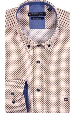 Giordano Overhemd 327008 Geel Discount
