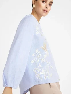 Gustav Blouse 56632 Blauw Clearance