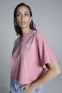 Homage T-Shirt H-CS25M67 Roze Sale