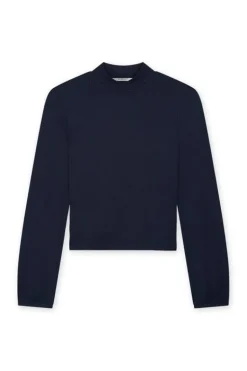 Homage Turtle Neck Navy Clearance