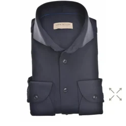 John Miller Slimfit Overhemd 5140879 Blauw Best