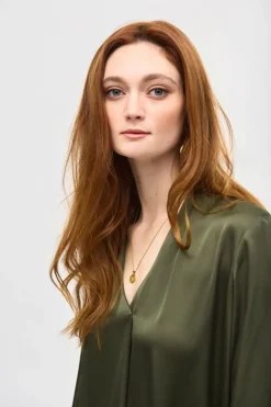 Joseph Ribkoff Blouse 243057 Olijf New
